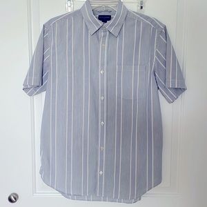 Line striped shirt sleeve button down by Banana Republic